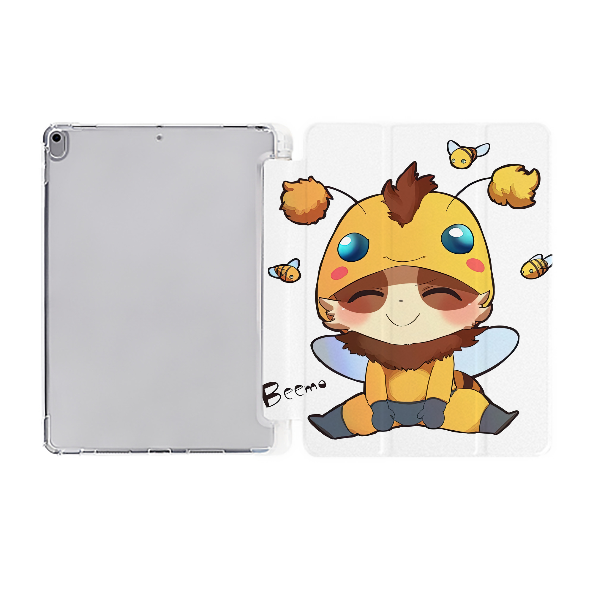 （画像用） リーグ・オブ・レジェンド League of Legends LOL IPad ケース ペン収納付き 三つ折りスタンド PUレザー×シリコン 対応機種9.5/10.5/10.9インチ